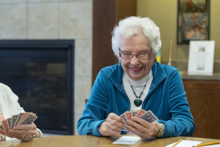 the glenn minnetonka assisted living Celeste playing cards
